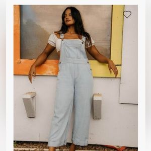NWT Billabong x Wrangler Well Suited Overalls Size XL